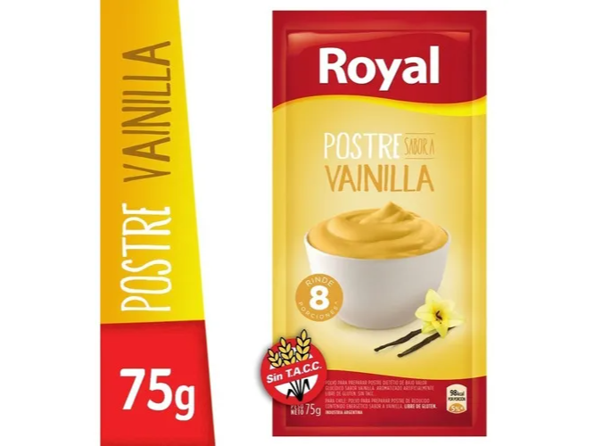 POSTRE ROYAL VAINILLA  75 G