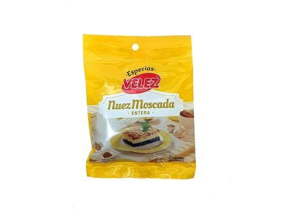 NUEZ MOSCADA MOLIDA VELEZ  25GRS