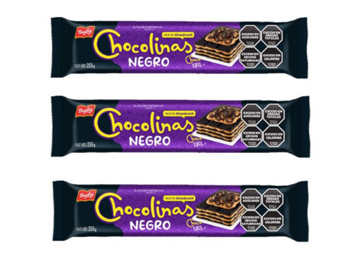 CHOCOLINAS NEGRAS  258 GRS