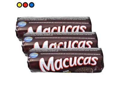 GALLETITAS MACUCAS CHOCOLATE  110 GRS