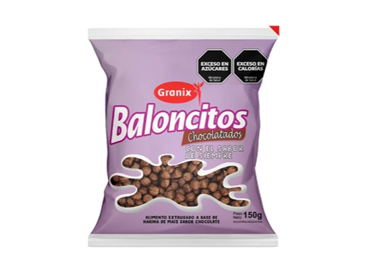 CEREALES BALONCITOS CHOCO GRANIX  150 GRS