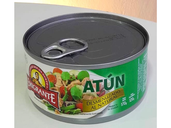 ATUN DESMENUZADO AL NATURAL CARACAS  170 GRS