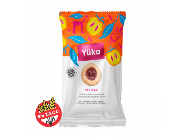 GALLETAS YUKA PEPAS X 150 GRS