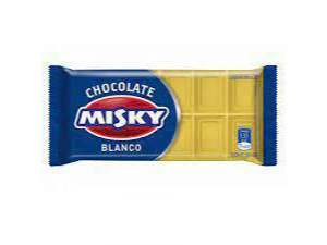 CHOCOLATE CELOFAN MISKY BLANCO  25GR