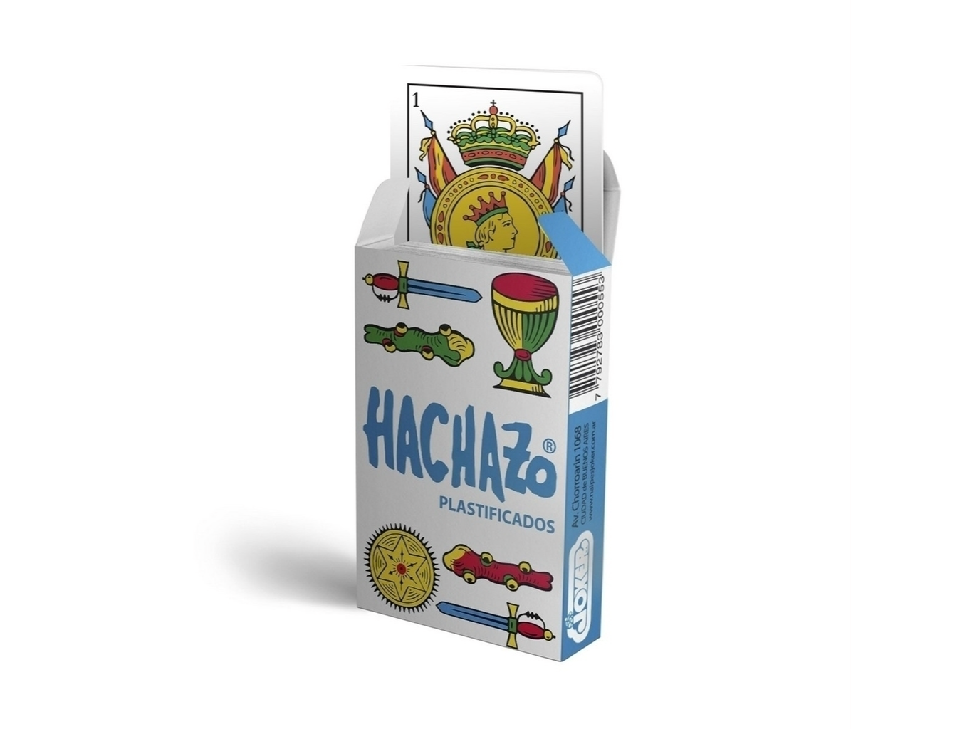 CARTAS HACHAZO 50 NAIPES ESPAÑOLES  50UN