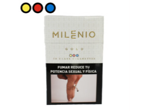 CIGARRILLOS MILENIO GOLD  20 U
