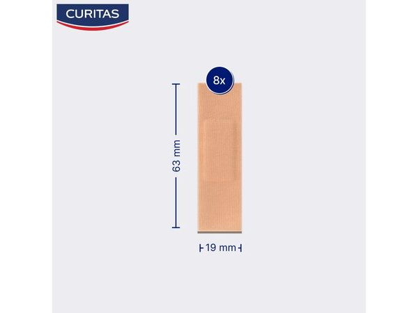 CURITAS TELA ELASTICA  8UN