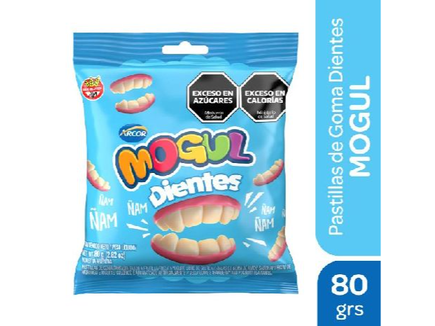 GOMITAS DIENTES 80 GRS