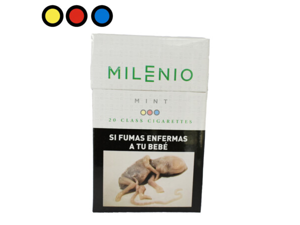 CIGARRILLOS MILENIO MINT  20 U