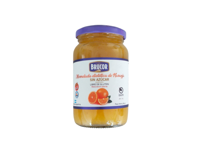 MERMELADA NARANJA SIN AZUCAR BRUCOR  380GR