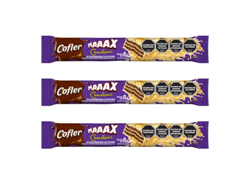 OBLEA COFLER MAXX CHOCOLINAS 60 GRS