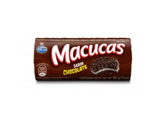 GALLETITAS MACUCAS CHOCOLATE 85 GRS