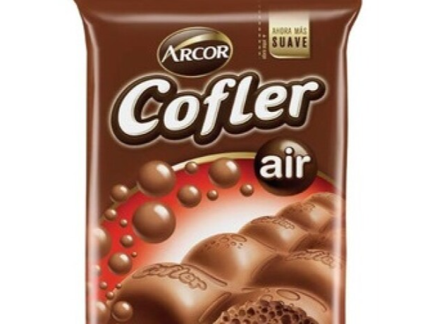 CHOCOLATE COFLER AIR LECHE  55GRS