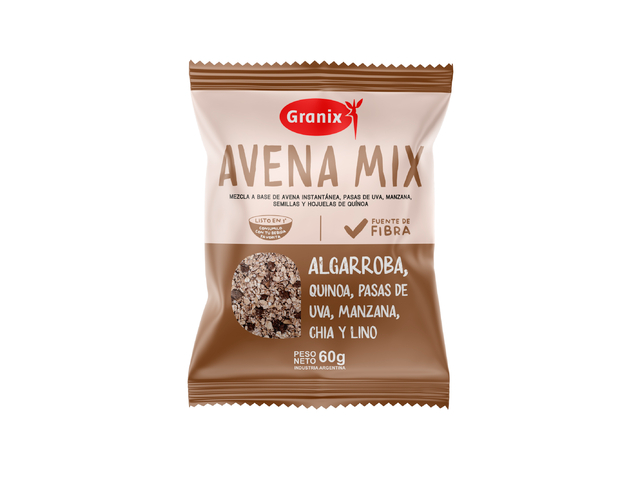 AVENA MIX ALGARROBA 60 GRS