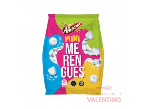 MINI MERENGUE BLANCO  100 GRS