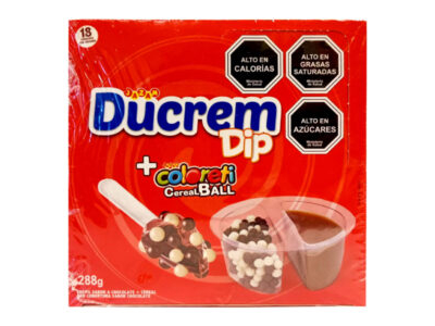 DUCREM DIP COLORETI X 18 UN