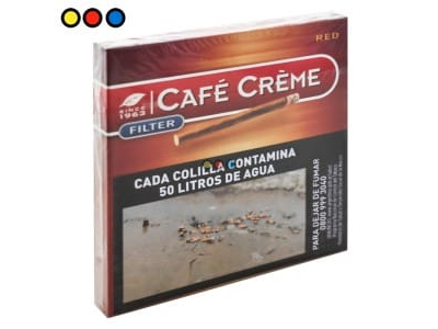 CAFE CREME RED X 10 UN