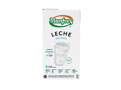 LECHE LARGA VIDA MANFREY 1 LT