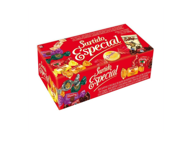 BOMBONES SURTIDO ESPECIAL  223 GRS