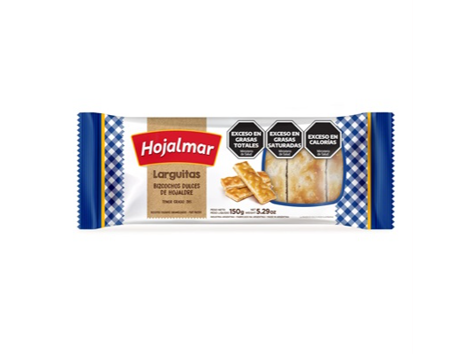 GALLETITAS LARGUITAS HOJALMAR  150GRS