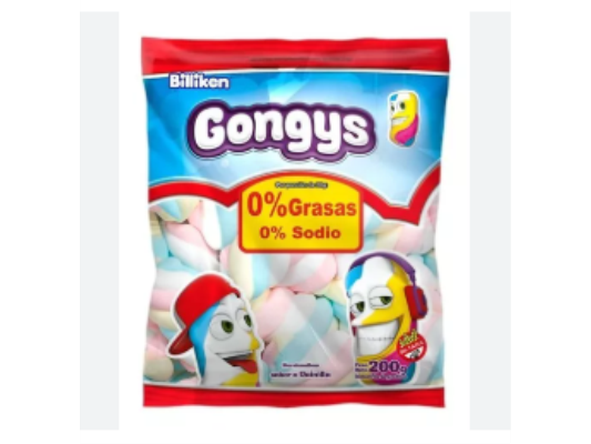 MALVADISCOS GONGYS FRESA  200 G