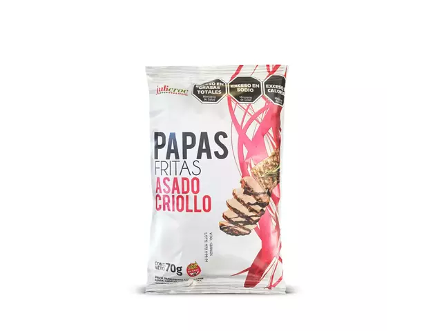 PAPAS JULICROC ASADO CRIOLLO  70 GRS  (16)