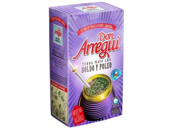 YERBA DON ARREGUI BOLDO Y POLEO  500GRS