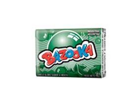 CHICLES BAZOOKA MENTA  120 U