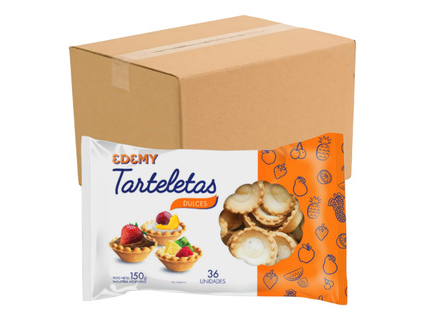 TARTELETAS EDEMY SALADAS 150 GRS