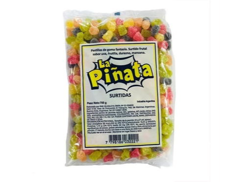 GOMITAS PIÑATA COPITOS  700 G