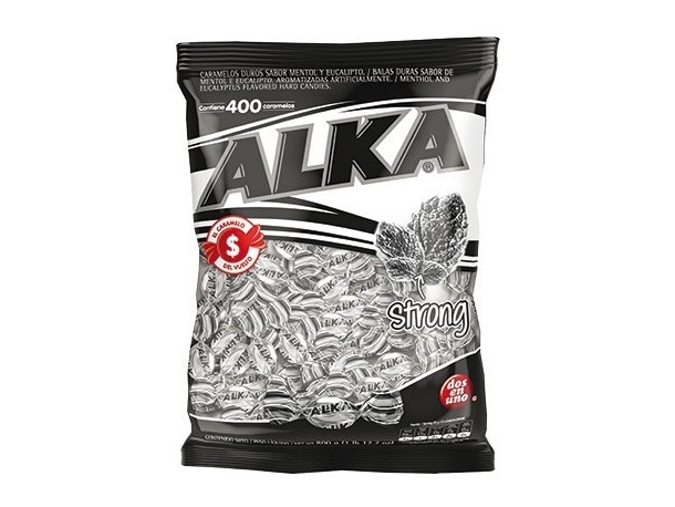 CARAMELOS ALKA STRONG  800GRS