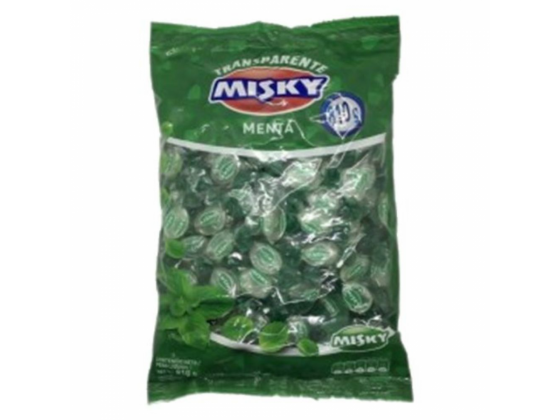 CARAMELO TRANSPARENTE MISKY    810GR