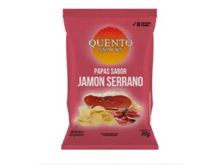 PAPAS QUENTO JAMON SERRANO 82 GRS
