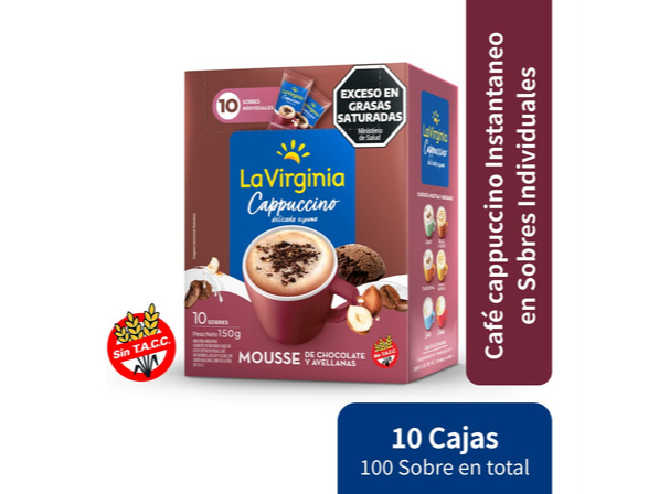 CAPUCCINO LA VIRGINIA TRADICIONAL 125 GRS
