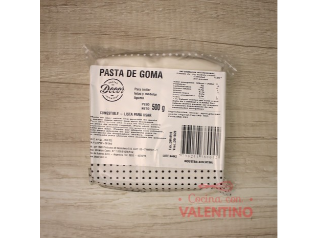 PASTA CARMELA BLANCA 500 GRS