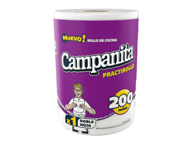 ROLLO DE COCINA CAMPANITA 200 UN