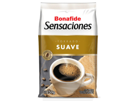 CAFE TORRADO BONAFIDE SUAVE  250 G