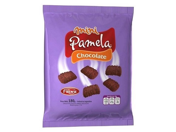 GALLETAS MINI PAMELA CHOCOLATE  180GRS