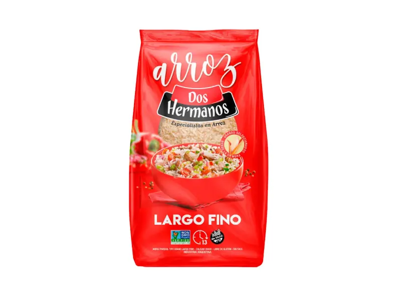 ARROZ DOS HERMANOS LARGO FINO  1 KG