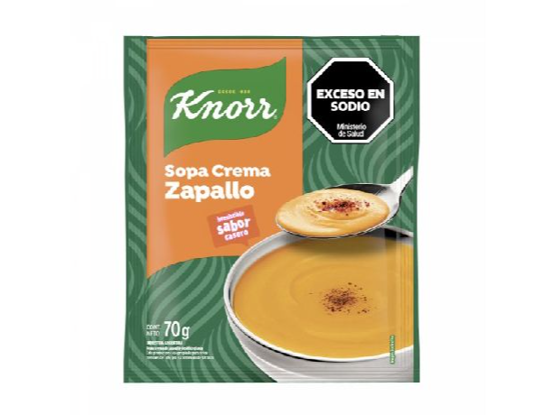 SOPA KNORR CREMA ZAPALLO 70 GRS