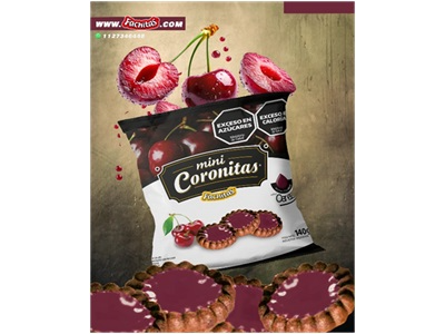 CORONITAS DE CEREZA  140GR