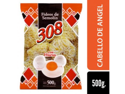 FIDEOS CABELLO DE ANGEL SBIROLI 500 GRS