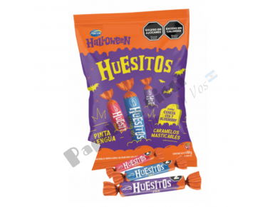 CARAMELOS MASTICABLES HUESITOS HALLOWEEN 450 GRS