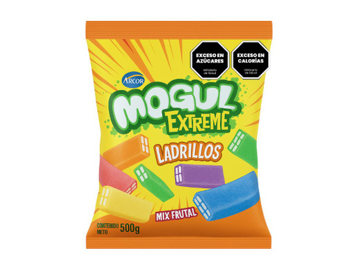 LADRILLITOS EXTREME MIX FRUTAL MOGUL 500 GRS