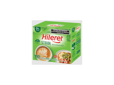 EDULCORANTE HILERET STEVIA  100U