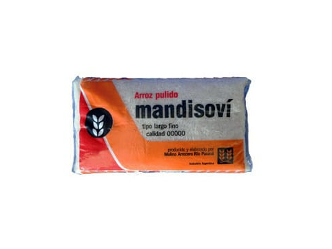 ARROZ MANDISOVI LARGO FINO  1KG