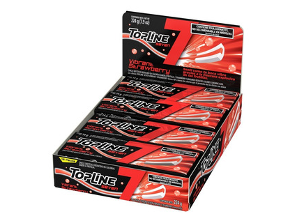 CHICLE TOPLINE 7 STRAWBERRY  224GR