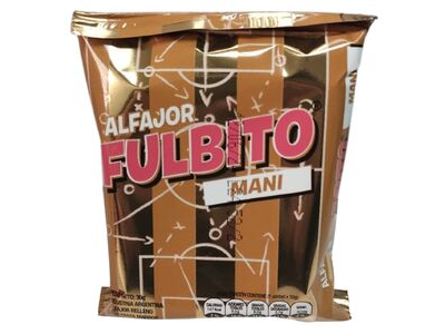 ALFAJOR FULBITO MANI  30GR