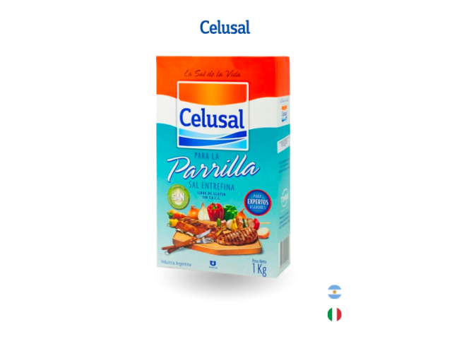 SAL PARRILLERA CELUSAL  1 KG