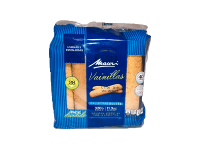 VAINILLAS MAURI  320GRS